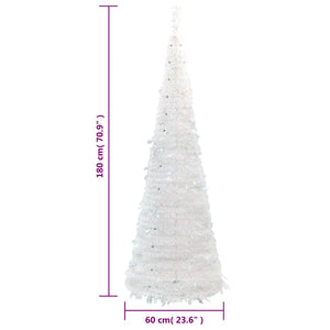 Pop-Up Weihnachtsbaum Künstlich 180cm mit LEDs