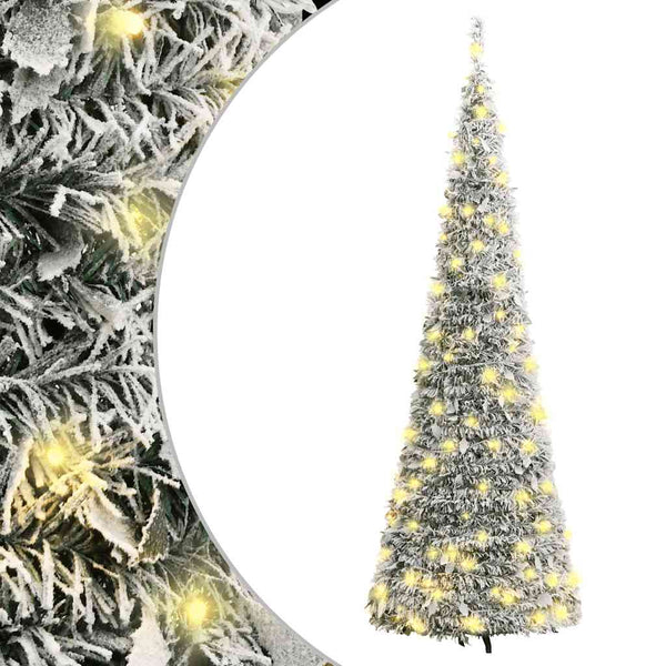 Künstlicher Pop-Up Weihnachtsbaum Beschneit 150cm