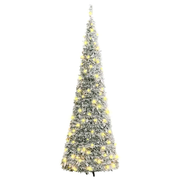 Künstlicher Pop-Up Weihnachtsbaum Beschneit 150cm