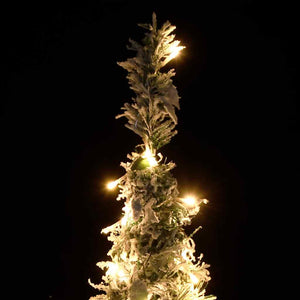 Künstlicher Pop-Up Weihnachtsbaum mit LEDs, 210cm