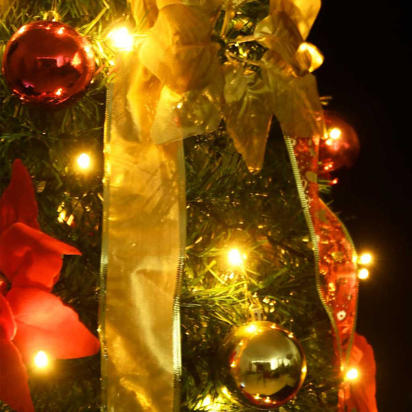 Pop-Up Weihnachtsbaum Grün 150cm mit LEDs