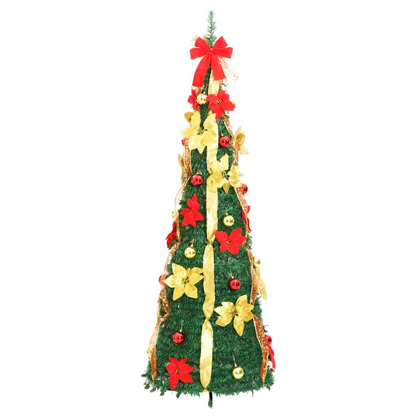 Pop-Up Weihnachtsbaum Grün 150cm mit LEDs