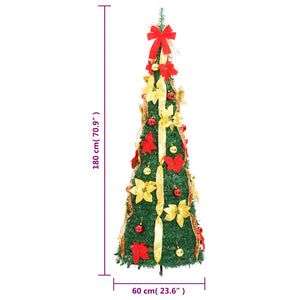 Pop-Up Weihnachtsbaum mit 150 LEDs, 180cm