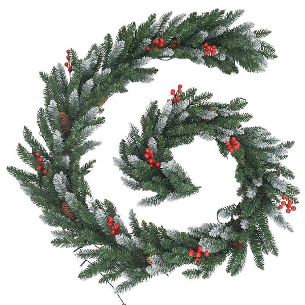 4-tlg. PVC Türschmuck-Set Weihnachten