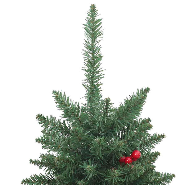 Künstliche Weihnachtsbäume mit LEDs, 2er-Set