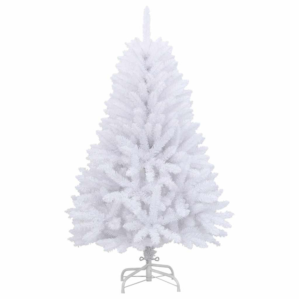 Weihnachtsbaum Künstlich Klappbar Weiß 120cm