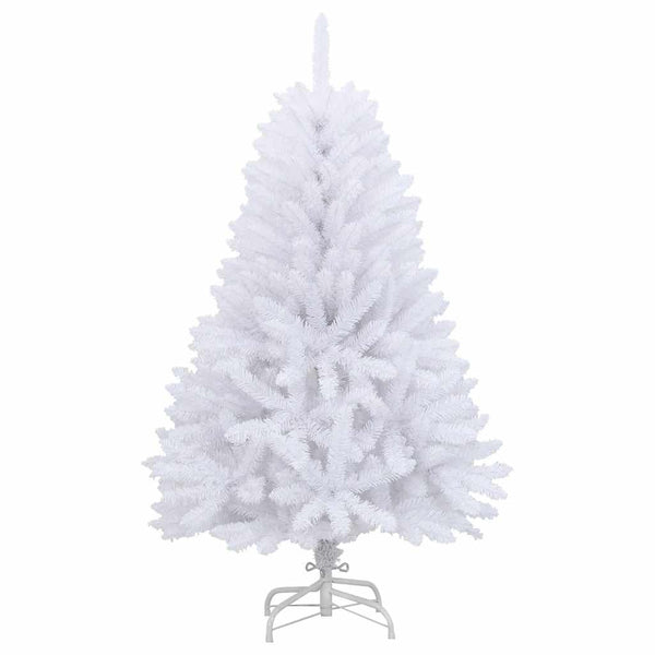 Weihnachtsbaum Künstlich Klappbar Weiß 120cm