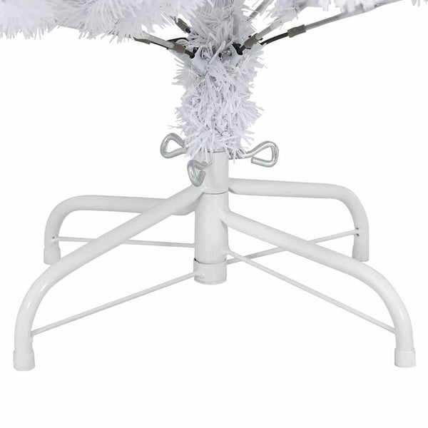 Weihnachtsbaum Künstlich Klappbar Weiß 120cm