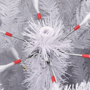 Weihnachtsbaum Klappbar Weiß 240cm