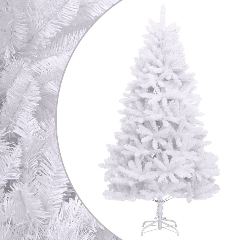 Weihnachtsbaum Künstlich Klappbar Weiß 300cm