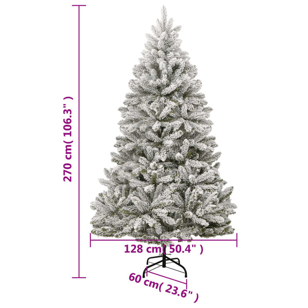 Beschneiter, klappbarer Weihnachtsbaum, 270 cm