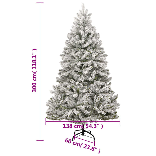 Beschneiter, klappbarer Weihnachtsbaum, 300 cm