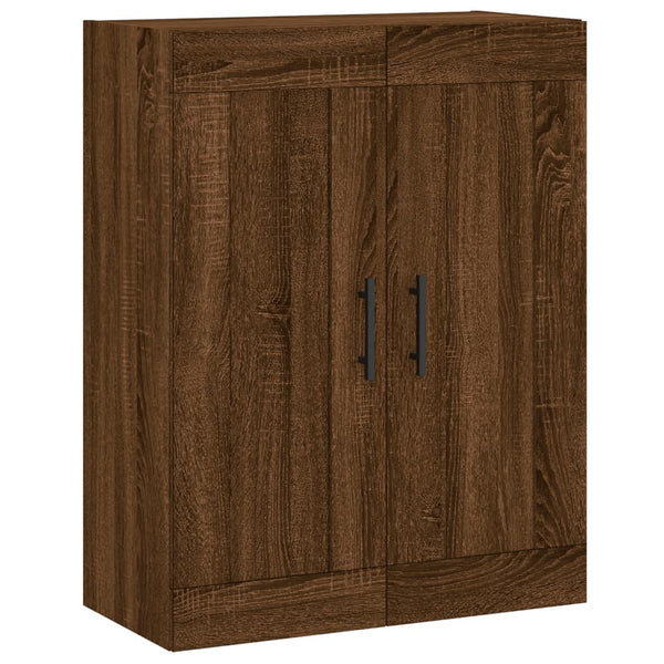 Wandschränke Braun Eichen-Optik 2er Set