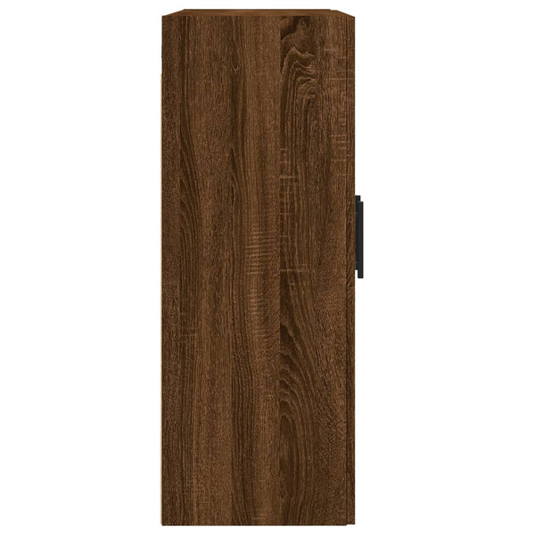 Wandschränke Braun Eichen-Optik 2er Set