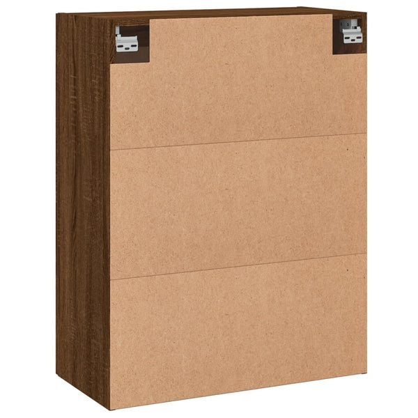 Wandschränke Braun Eichen-Optik 2er Set