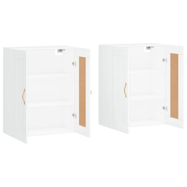 Weiße Wandschränke 2er Set