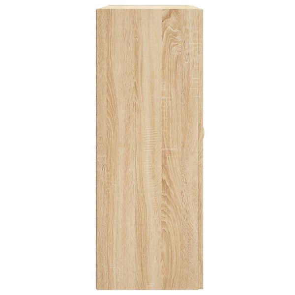vidaXL Armoires murales 2 pcs Chêne Sonoma Aggloméré