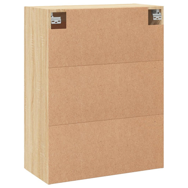 vidaXL Armoires murales 2 pcs Chêne Sonoma Aggloméré