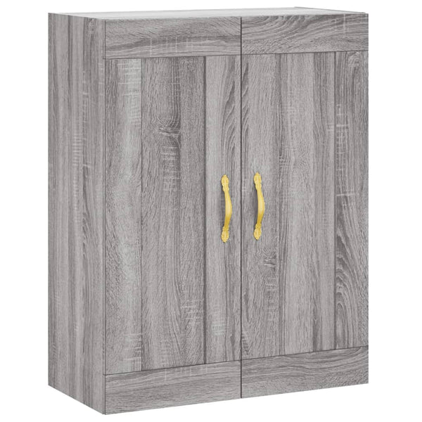 Wandschränke 2er Set Grau Sonoma