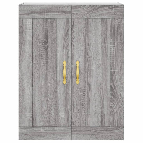 Wandschränke 2er Set Grau Sonoma