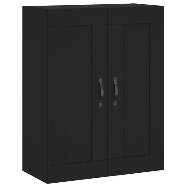 Highboard Schwarz 69,5x34x180 cm
