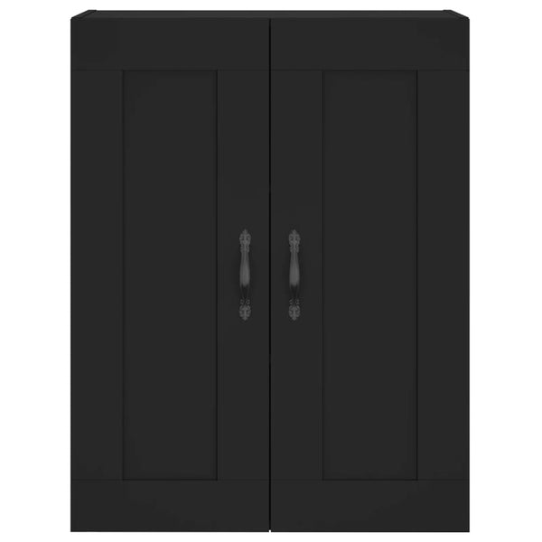 Highboard Schwarz 69,5x34x180 cm