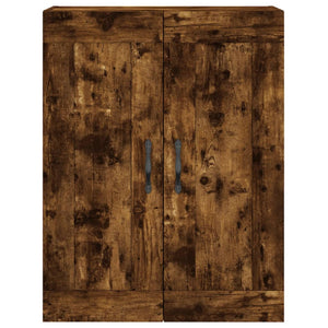 Highboard Räuchereiche 69,5x34x180 cm