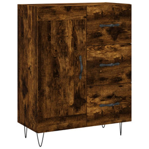 Highboard Räuchereiche 69,5x34x180 cm