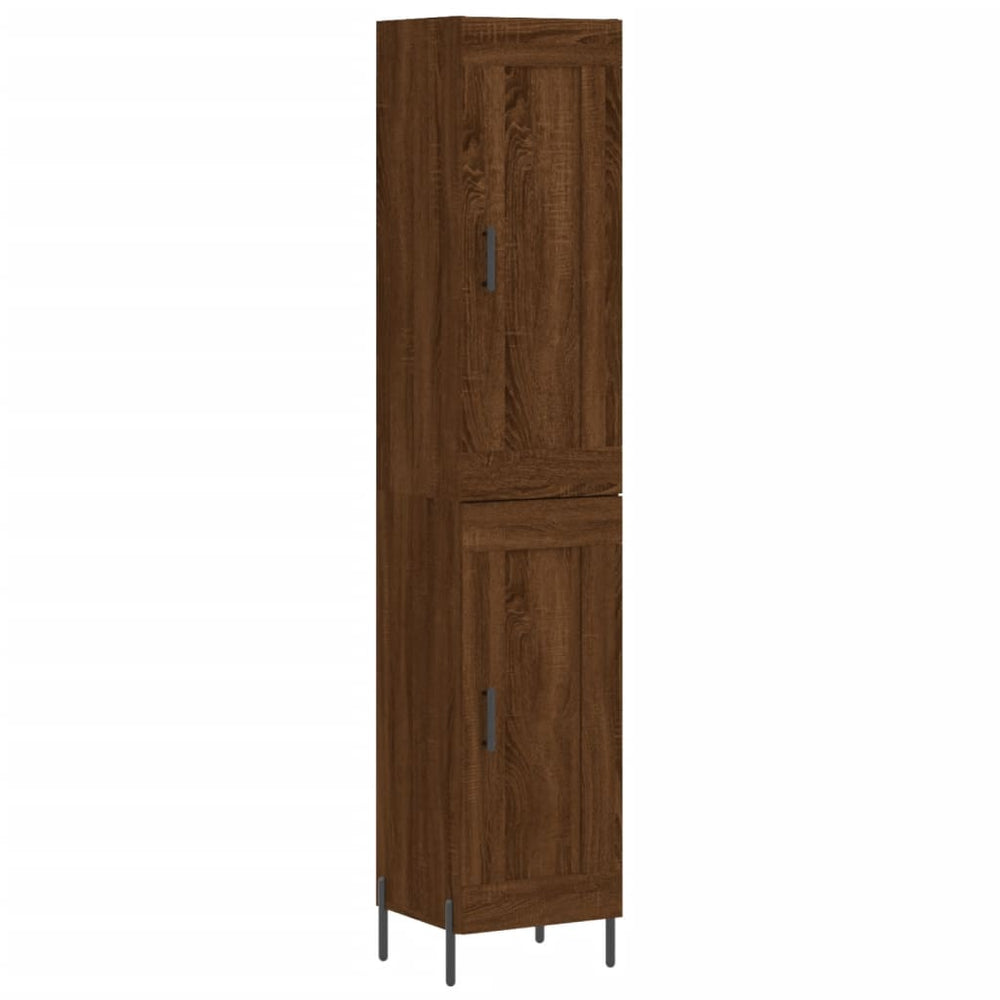 Highboard Braun Eichen-Optik 180 cm