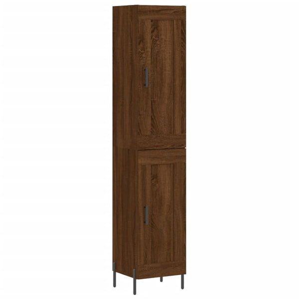 Highboard Braun Eichen-Optik 180 cm