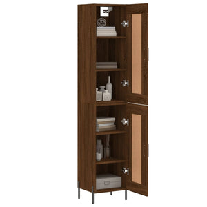 Highboard Braun Eichen-Optik 180 cm