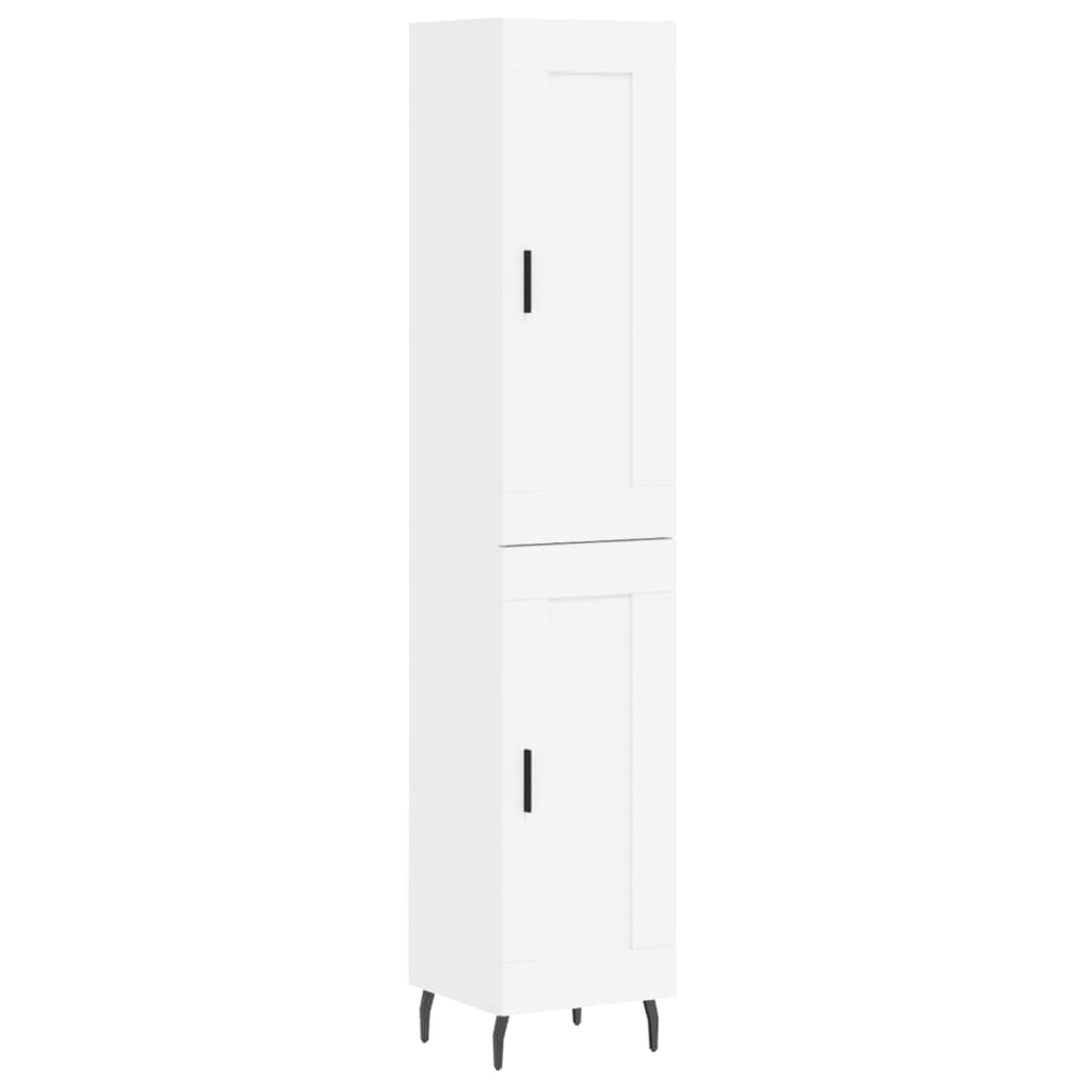 Highboard Weiß 180 cm Holzwerkstoff