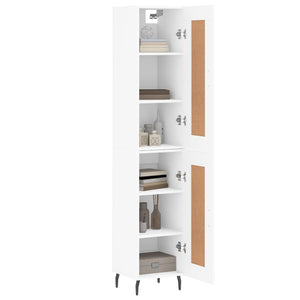 Highboard Weiß 180 cm Holzwerkstoff