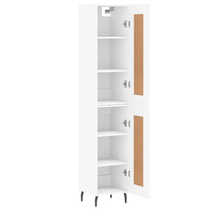 Highboard Weiß 180 cm Holzwerkstoff