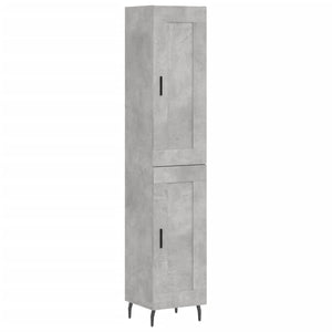 Highboard Betongrau 180 cm Holzwerkstoff