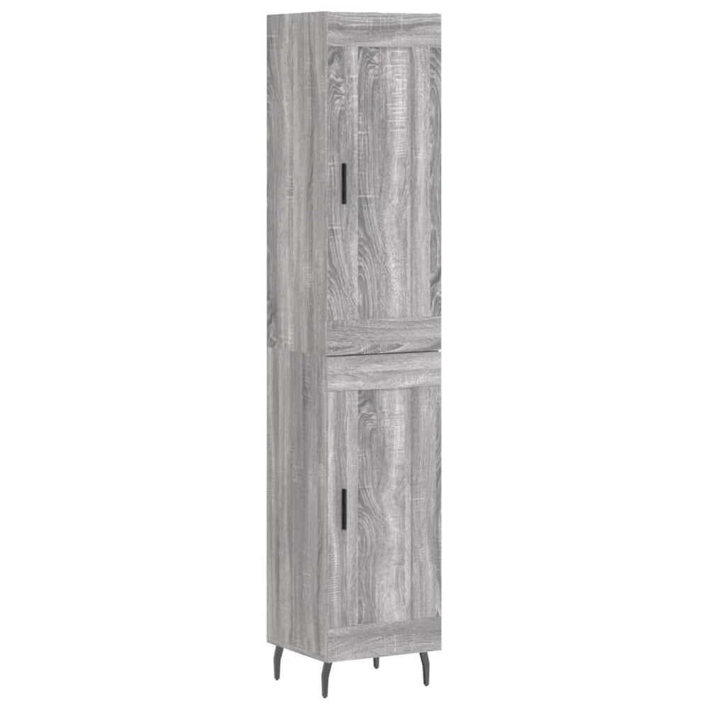 Highboard Grau Sonoma 180 cm