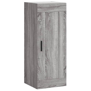 vidaXL Highboard gris Sonoma 34,5x34x180 cm Aggloméré