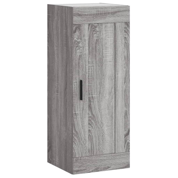vidaXL Highboard gris Sonoma 34,5x34x180 cm Aggloméré