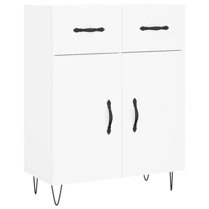 Highboard Weiß 69,5x34x180 cm