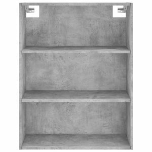 Highboard Betongrau 69,5x34x180 cm