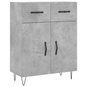 Highboard Betongrau 69,5x34x180 cm
