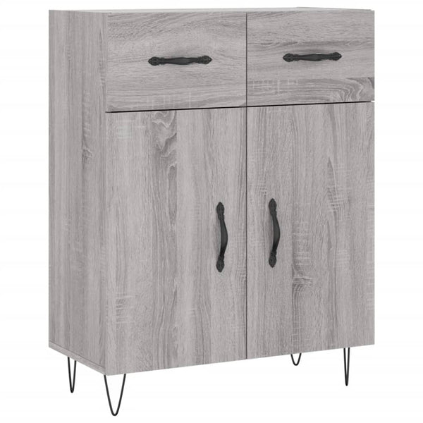 Highboard Grau Sonoma 180 cm