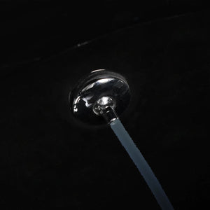 Wand-WC Spülrandlos mit Unterputz-Spülkasten Schwarz