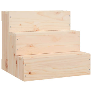 Haustiertreppe aus Kiefernholz, 40 cm