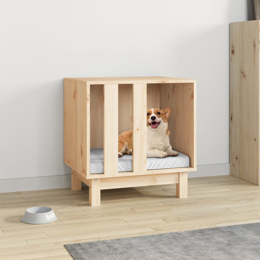 Hundehütte aus Kiefernholz, 50x40x52 cm