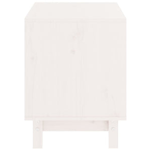 vidaXL Niche pour chien blanc 50x40x52 cm en pin massif