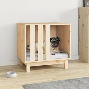 Hundehütte Kiefer Massivholz 60x45x57cm
