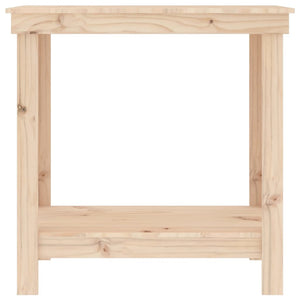 Werkbank Kiefer Massivholz 80x50x80 cm