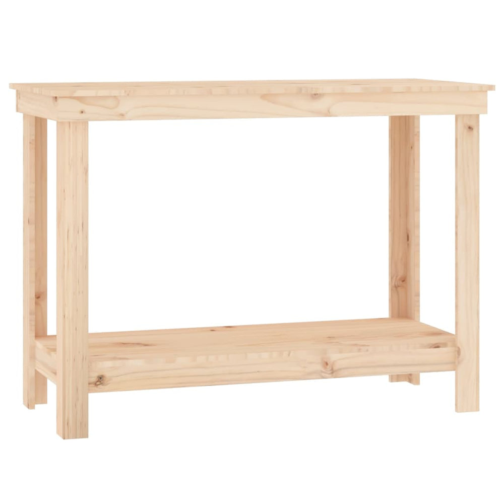 Werkbank Kiefer Massivholz 110x50x80 cm
