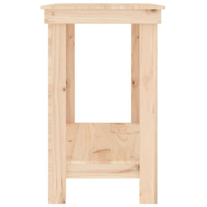 Werkbank Kiefer Massivholz 110x50x80 cm